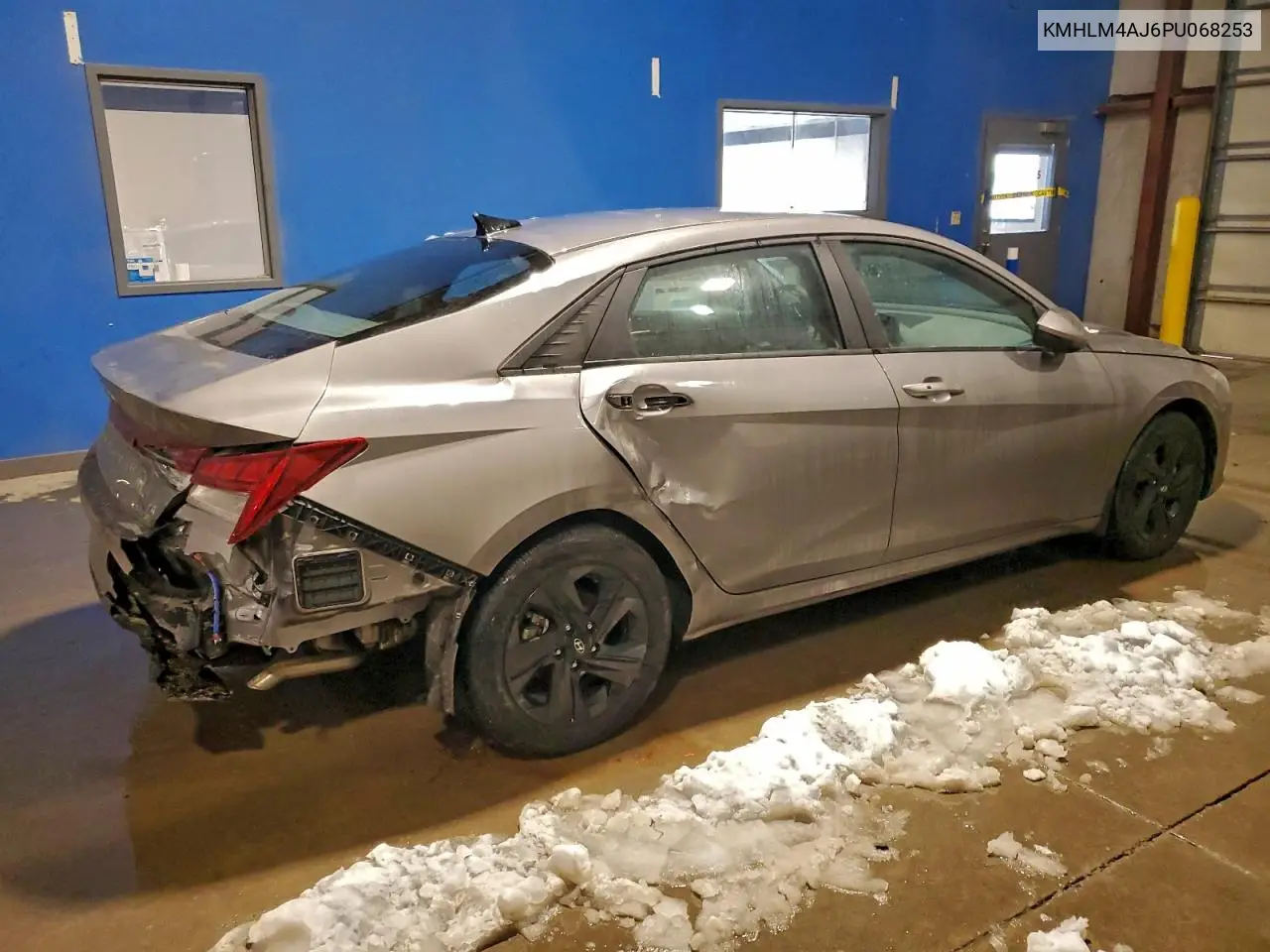 KMHLM4AJ6PU068253 2023 Hyundai Elantra Blue