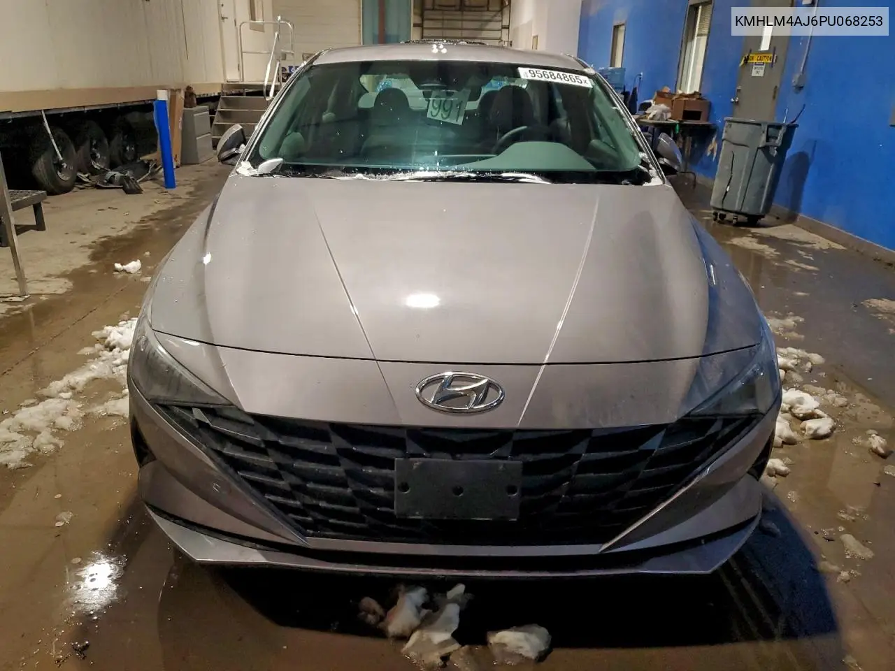 KMHLM4AJ6PU068253 2023 Hyundai Elantra Blue