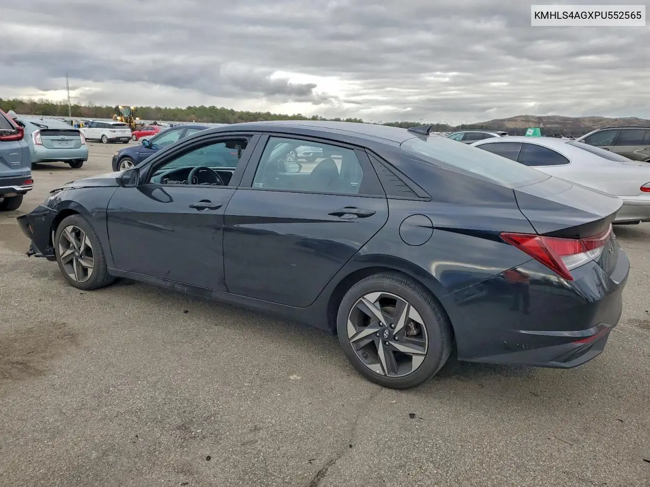 KMHLS4AGXPU552565 2023 Hyundai Elantra Sel