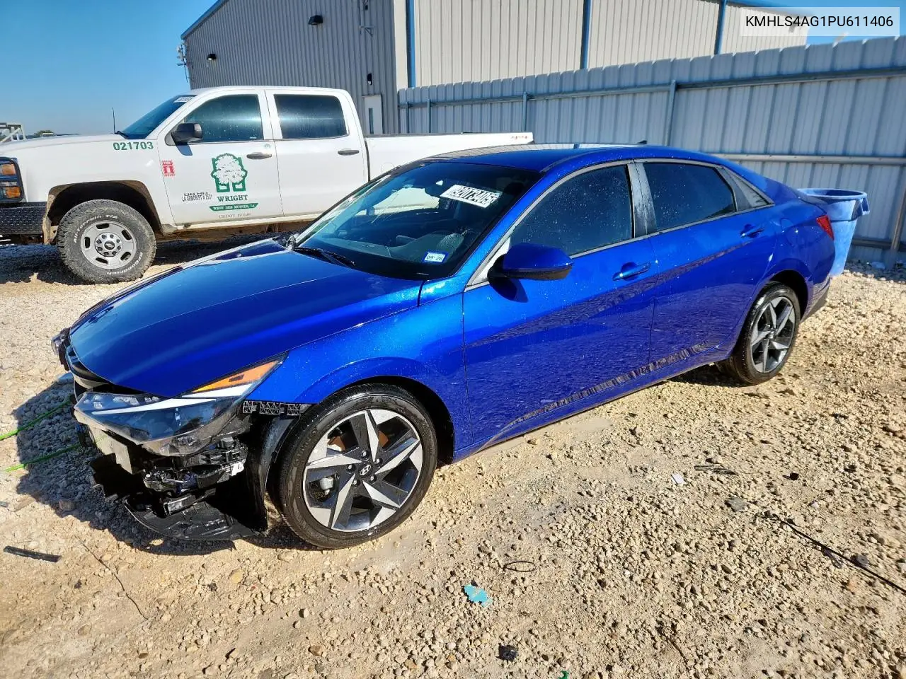 KMHLS4AG1PU611406 2023 Hyundai Elantra Sel