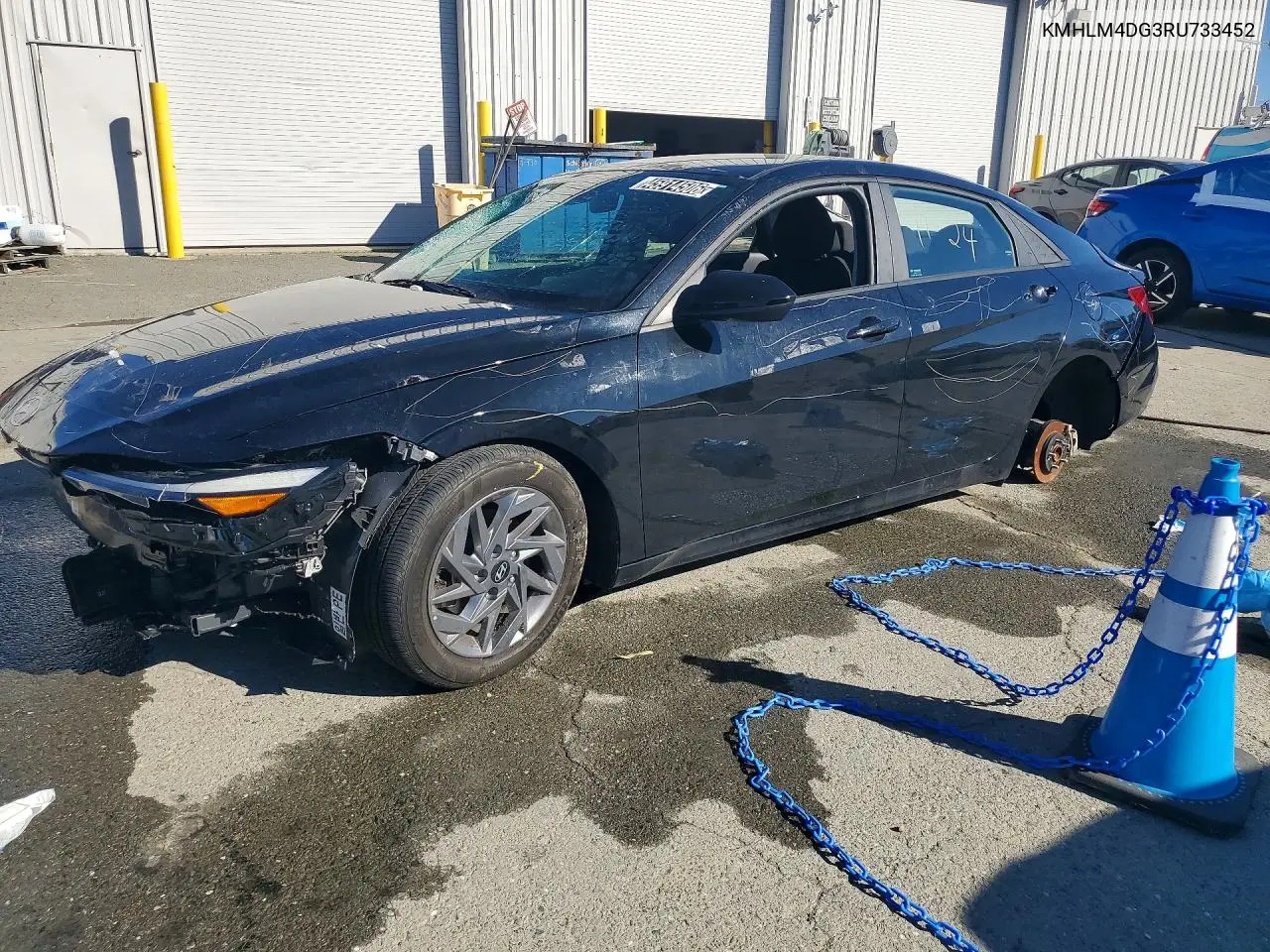 KMHLM4DG3RU733452 2024 Hyundai Elantra Sel
