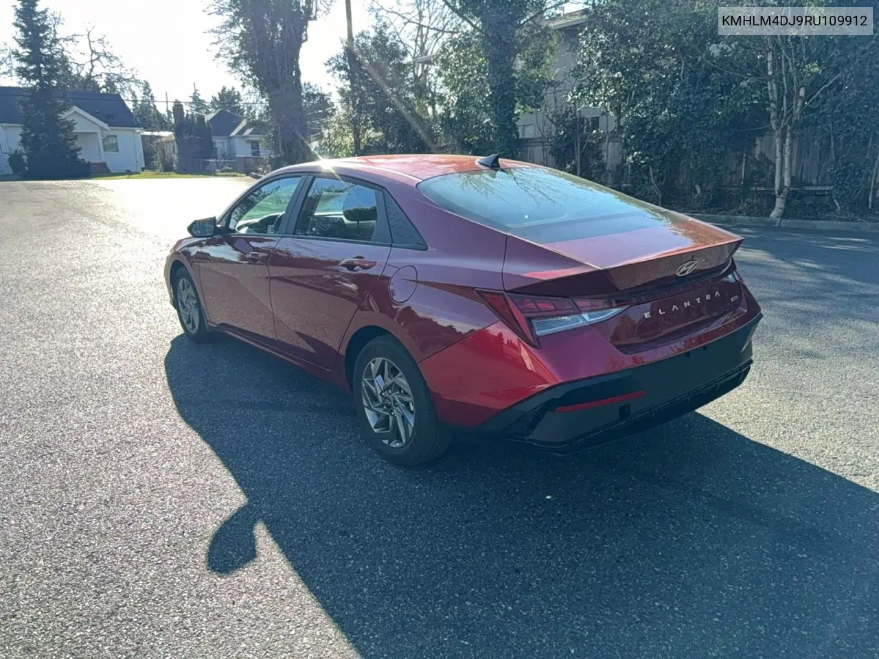 KMHLM4DJ9RU109912 2024 Hyundai Elantra Blue