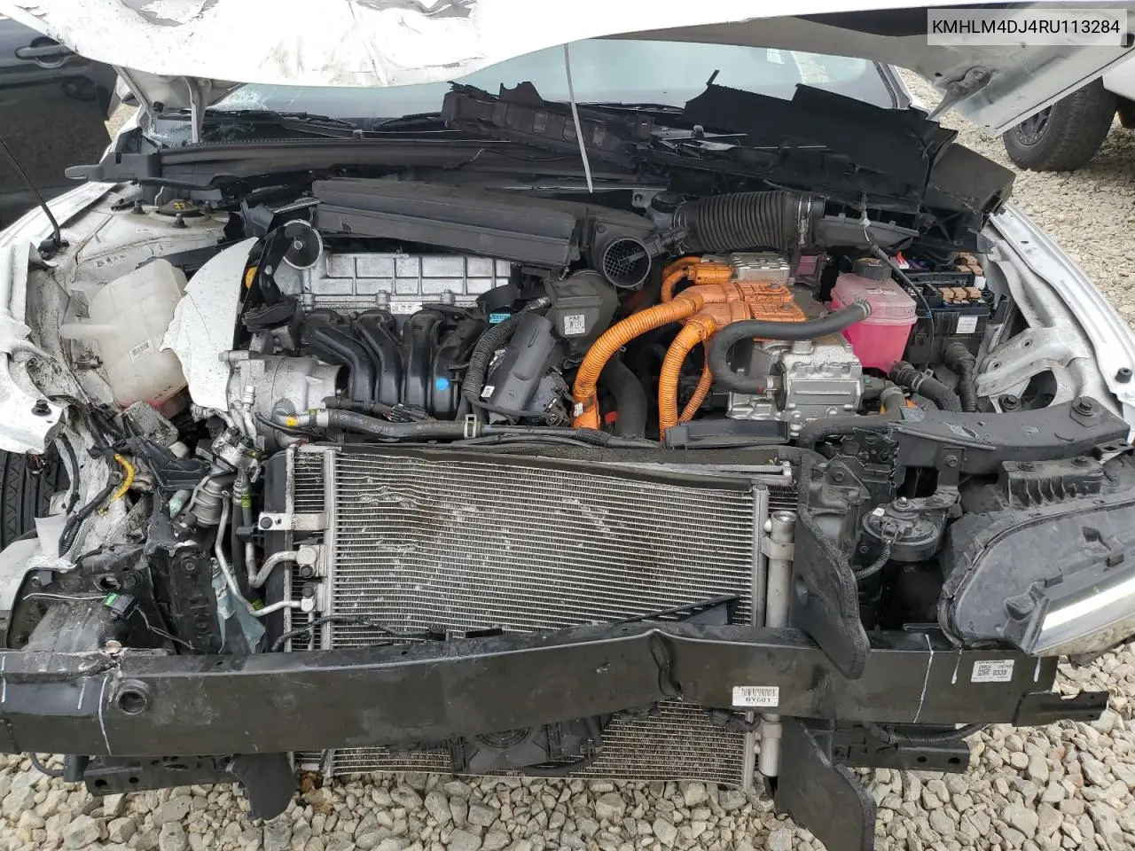 KMHLM4DJ4RU113284 2024 Hyundai Elantra Blue
