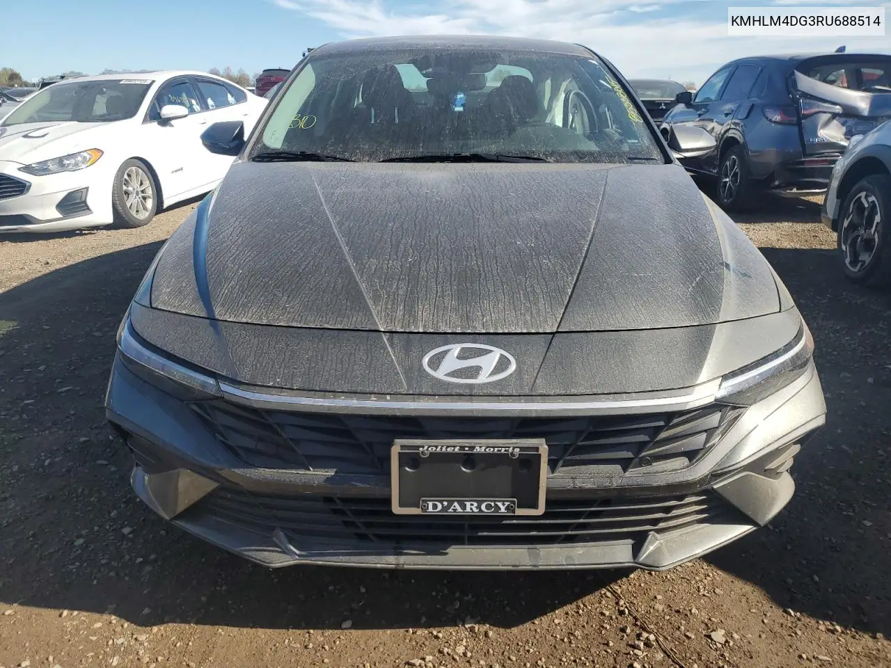 KMHLM4DG3RU688514 2024 Hyundai Elantra Sel