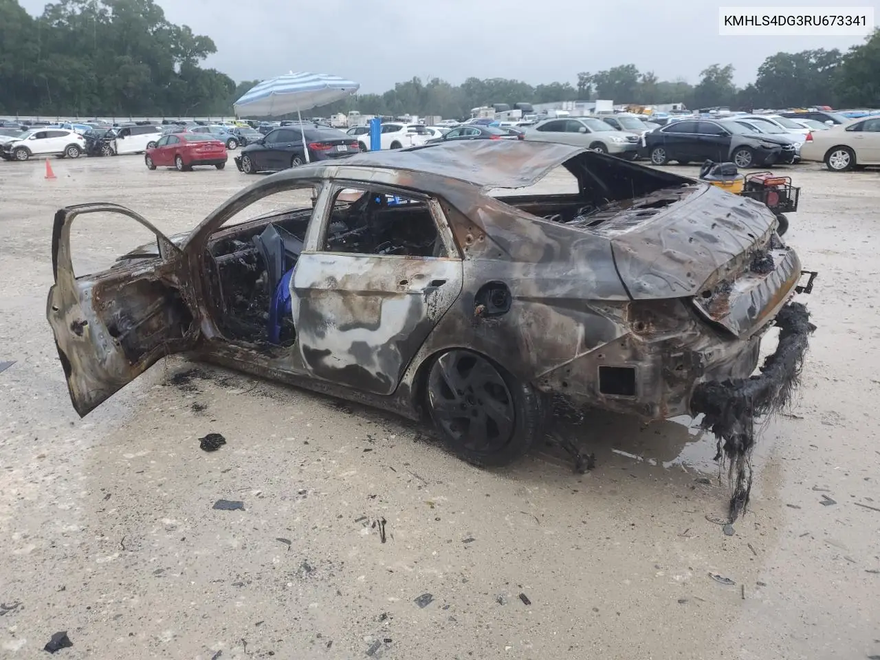 KMHLS4DG3RU673341 2024 Hyundai Elantra Sel