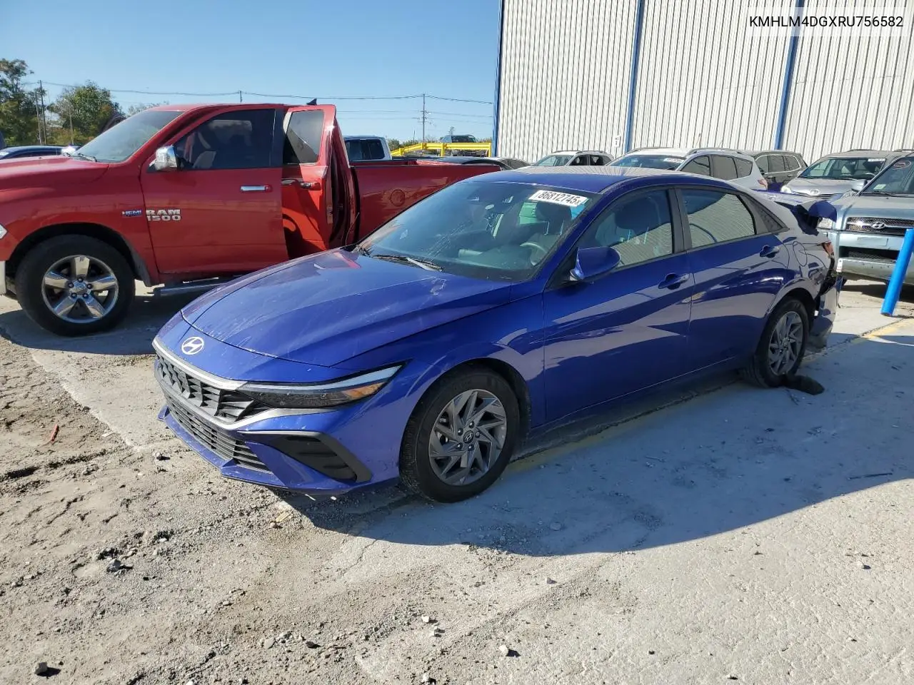 KMHLM4DGXRU756582 2024 Hyundai Elantra Sel