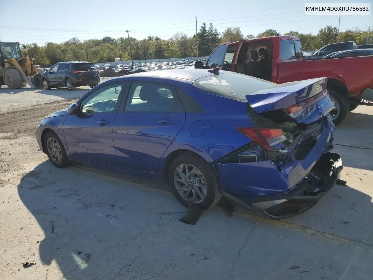 KMHLM4DGXRU756582 2024 Hyundai Elantra Sel