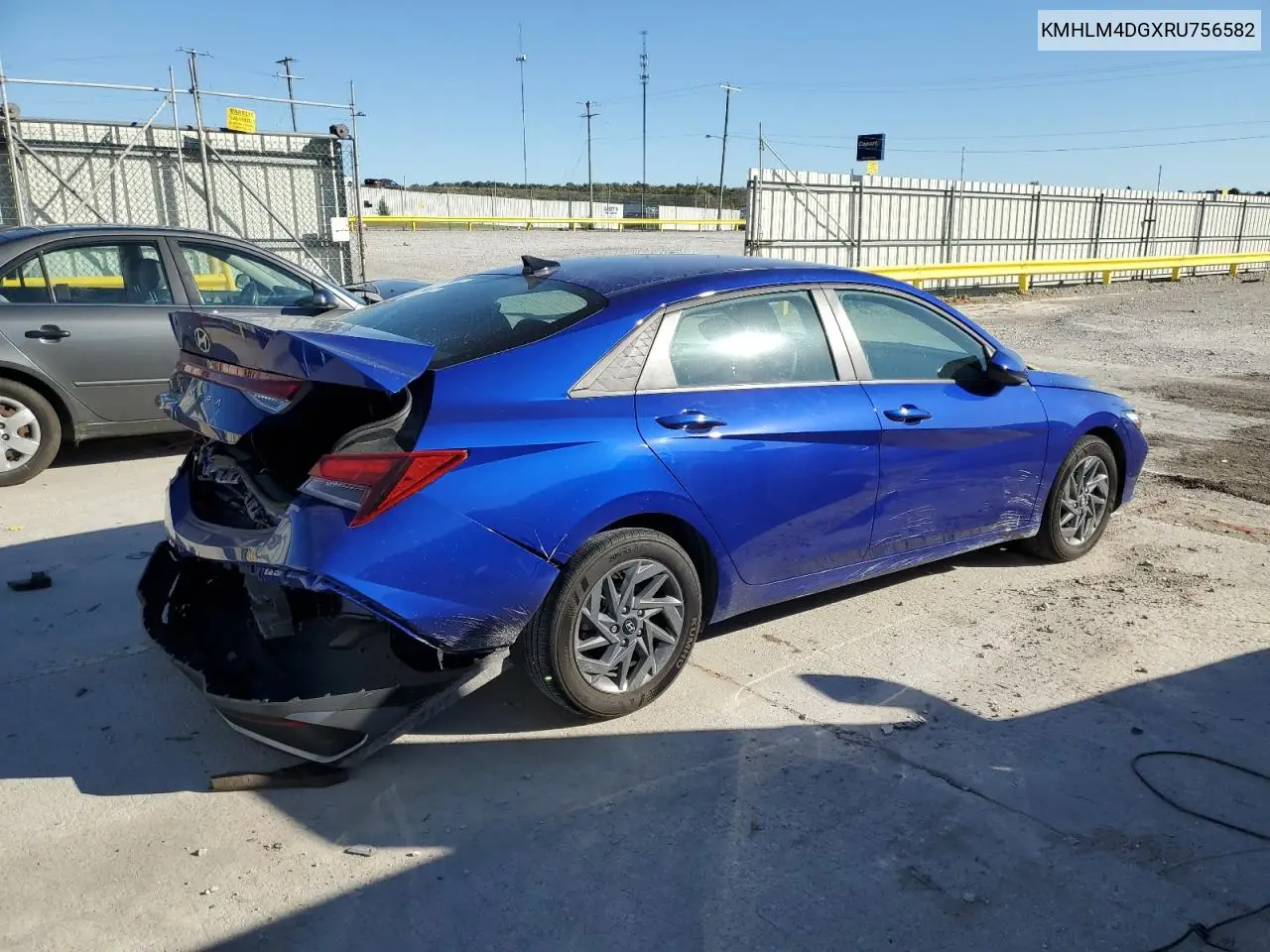 KMHLM4DGXRU756582 2024 Hyundai Elantra Sel