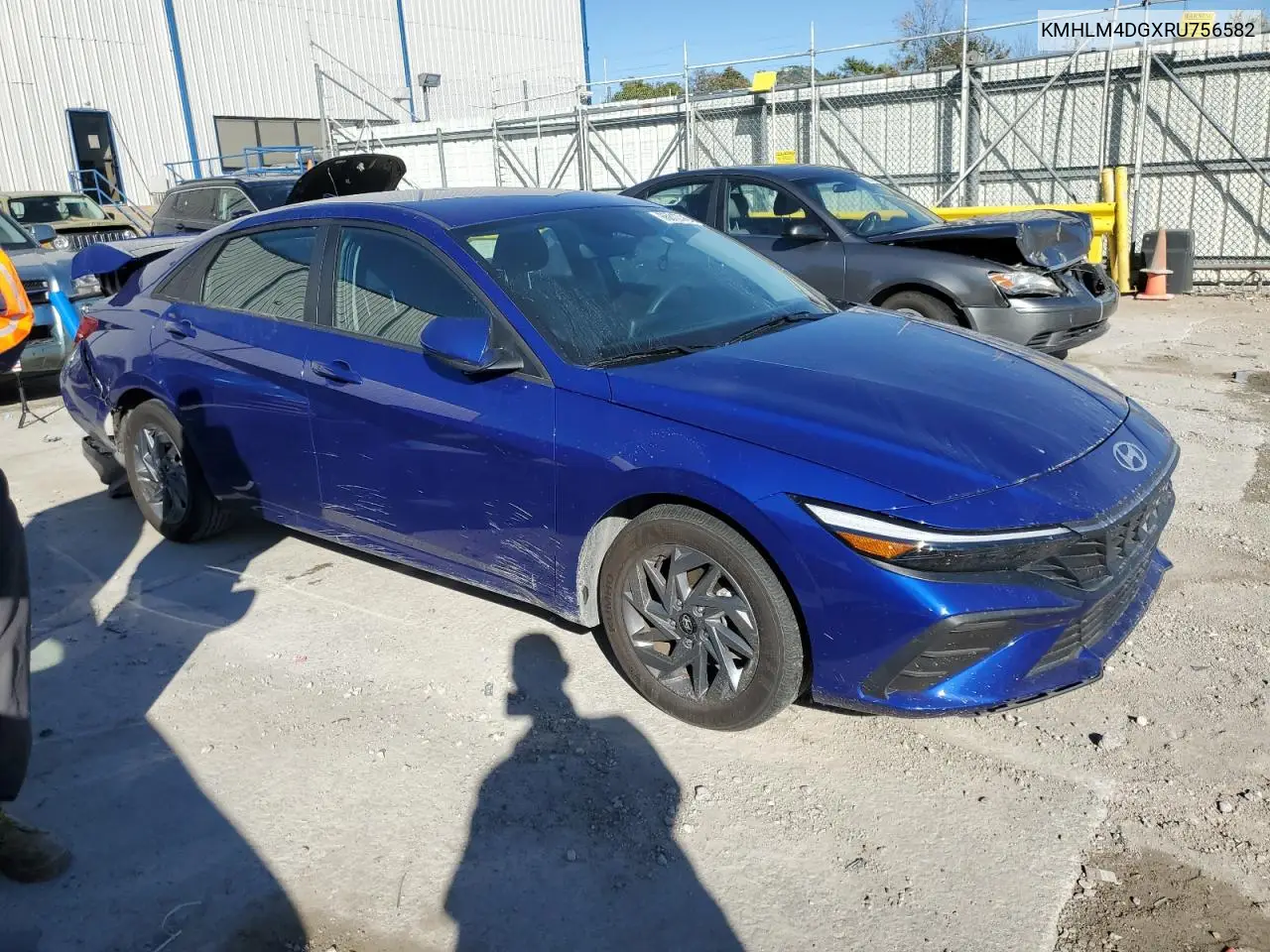 KMHLM4DGXRU756582 2024 Hyundai Elantra Sel