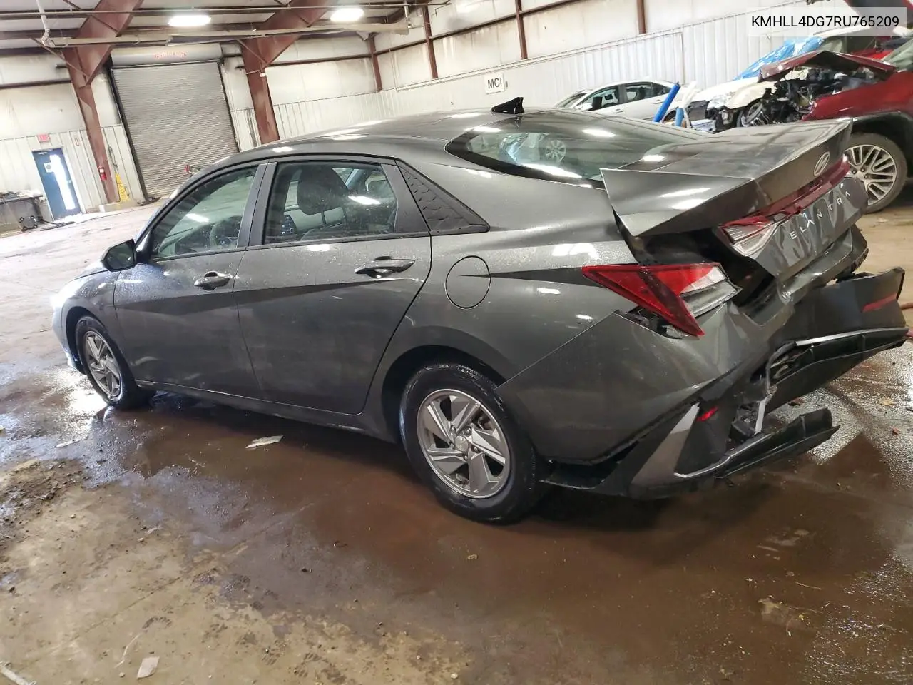 KMHLL4DG7RU765209 2024 Hyundai Elantra Se