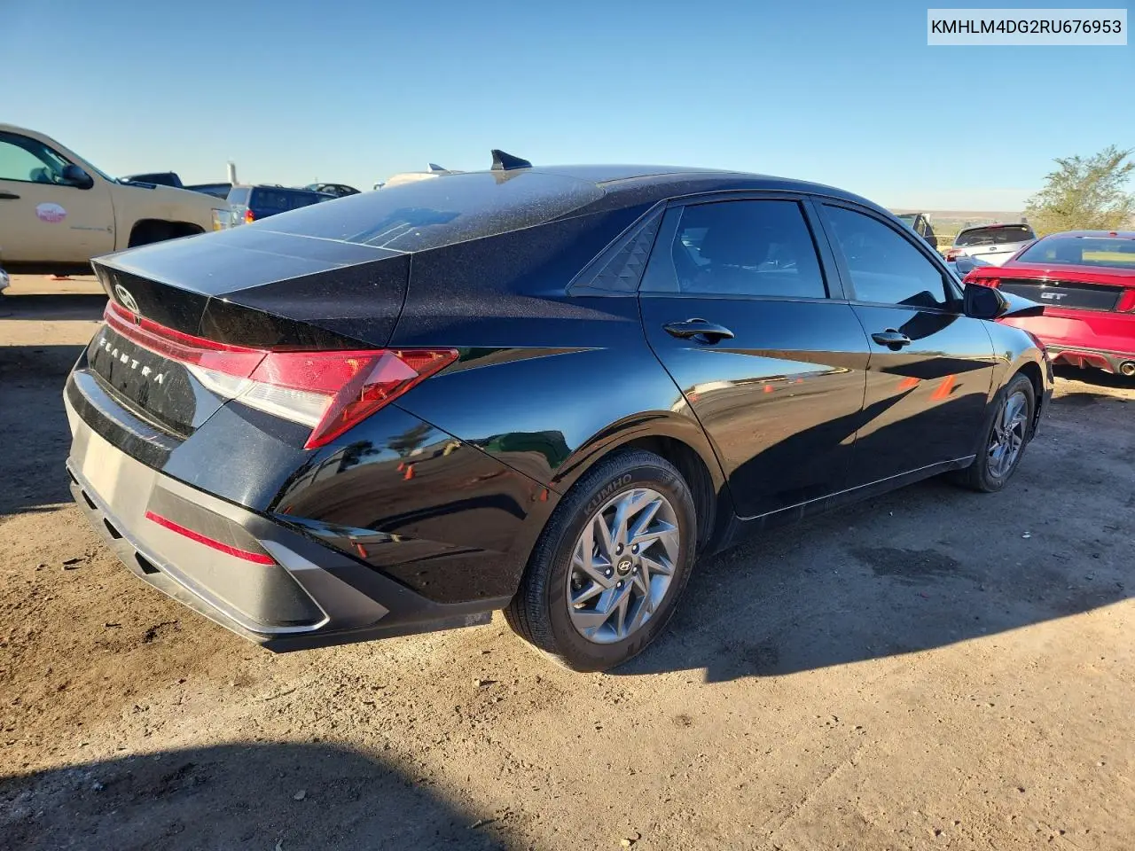 KMHLM4DG2RU676953 2024 Hyundai Elantra Sel