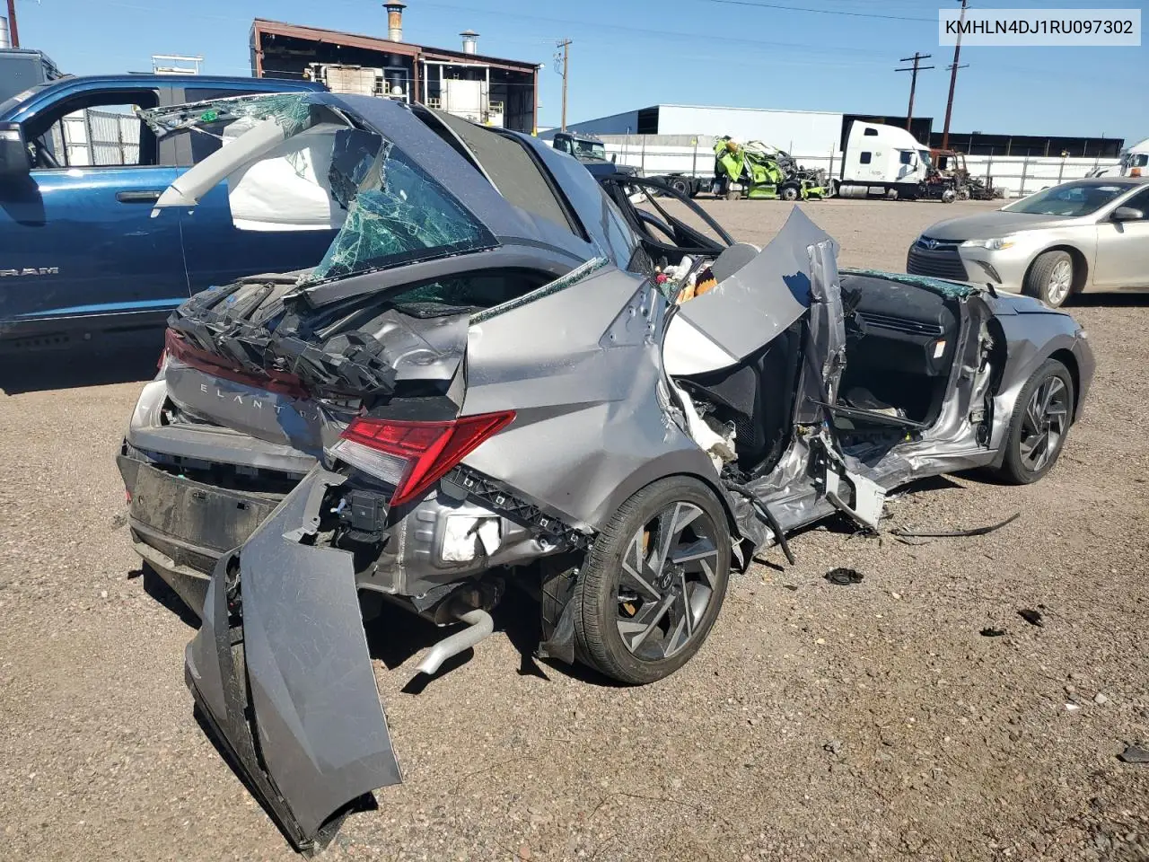 KMHLN4DJ1RU097302 2024 Hyundai Elantra Limited