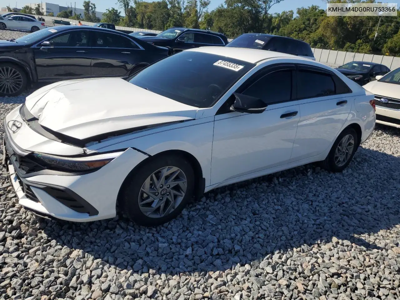 KMHLM4DG0RU753366 2024 Hyundai Elantra Sel