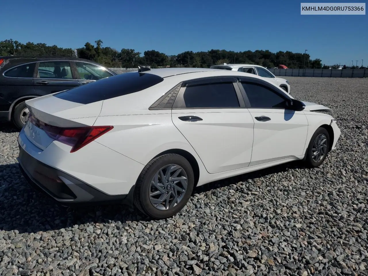 KMHLM4DG0RU753366 2024 Hyundai Elantra Sel