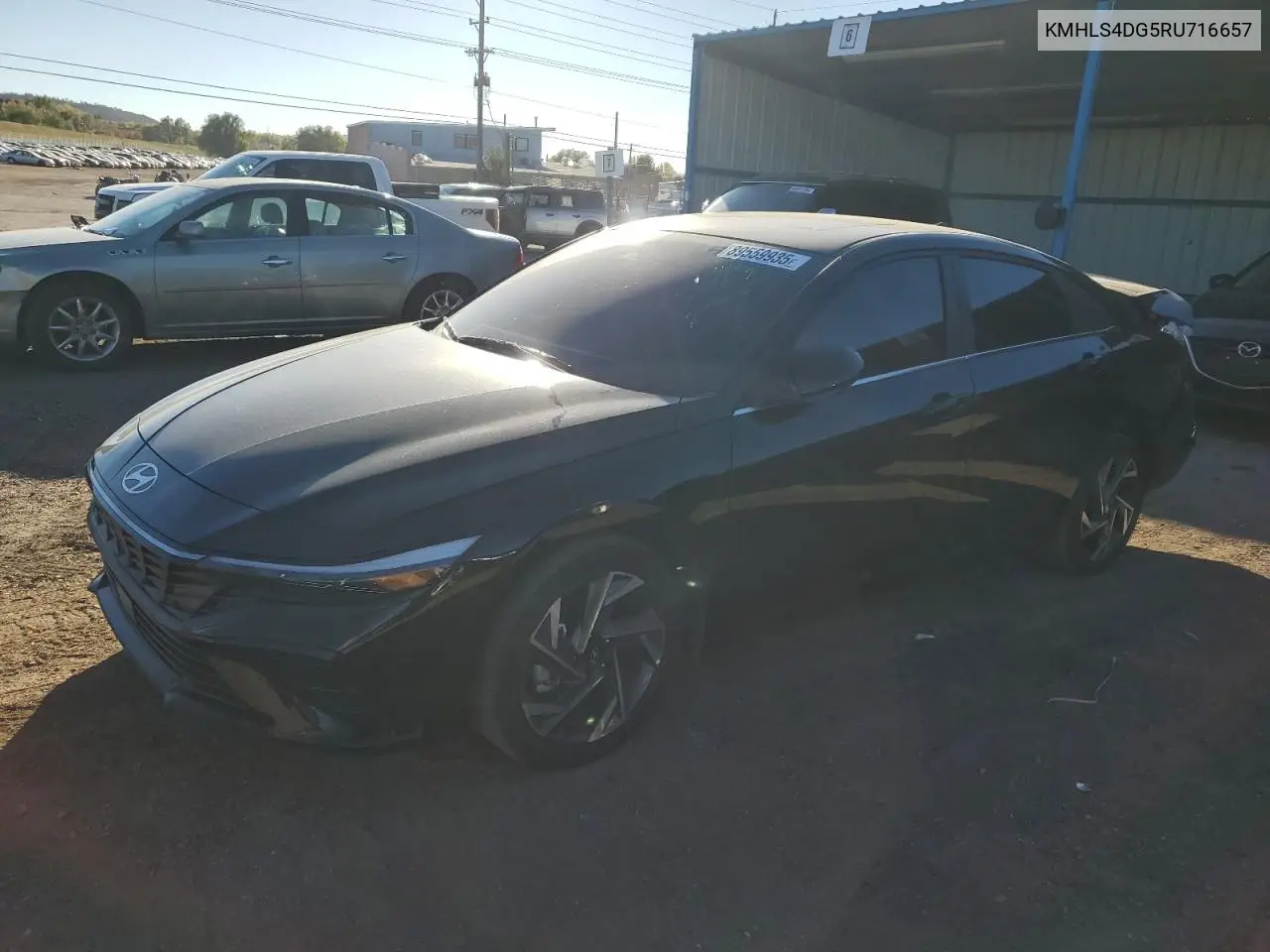 KMHLS4DG5RU716657 2024 Hyundai Elantra Sel