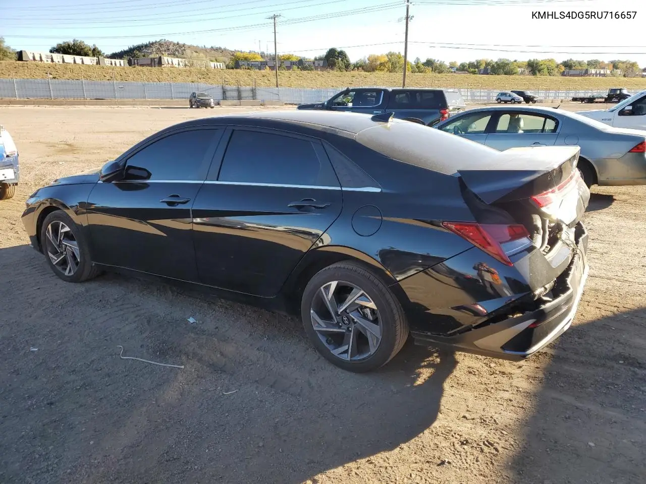 KMHLS4DG5RU716657 2024 Hyundai Elantra Sel