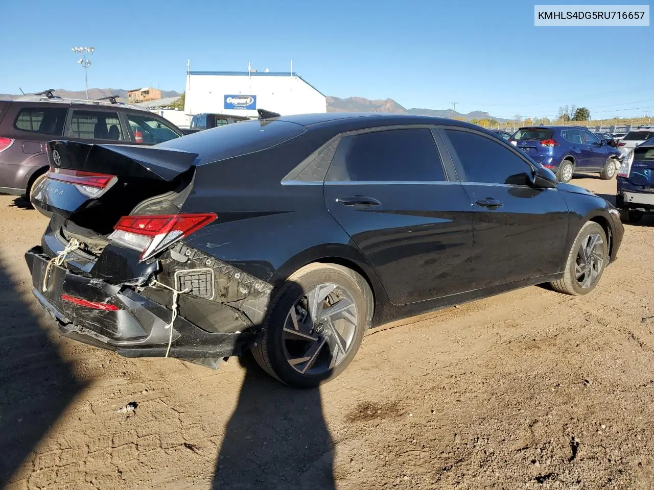KMHLS4DG5RU716657 2024 Hyundai Elantra Sel