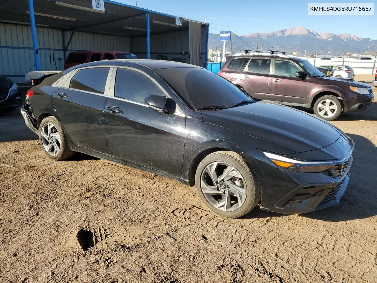 KMHLS4DG5RU716657 2024 Hyundai Elantra Sel