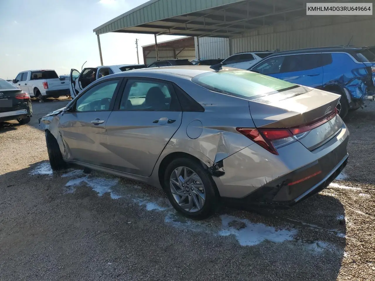 KMHLM4DG3RU649664 2024 Hyundai Elantra Sel