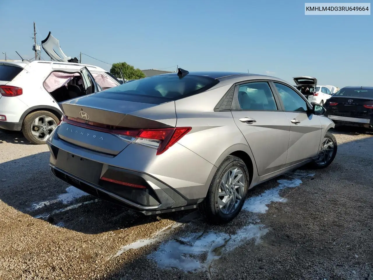 KMHLM4DG3RU649664 2024 Hyundai Elantra Sel