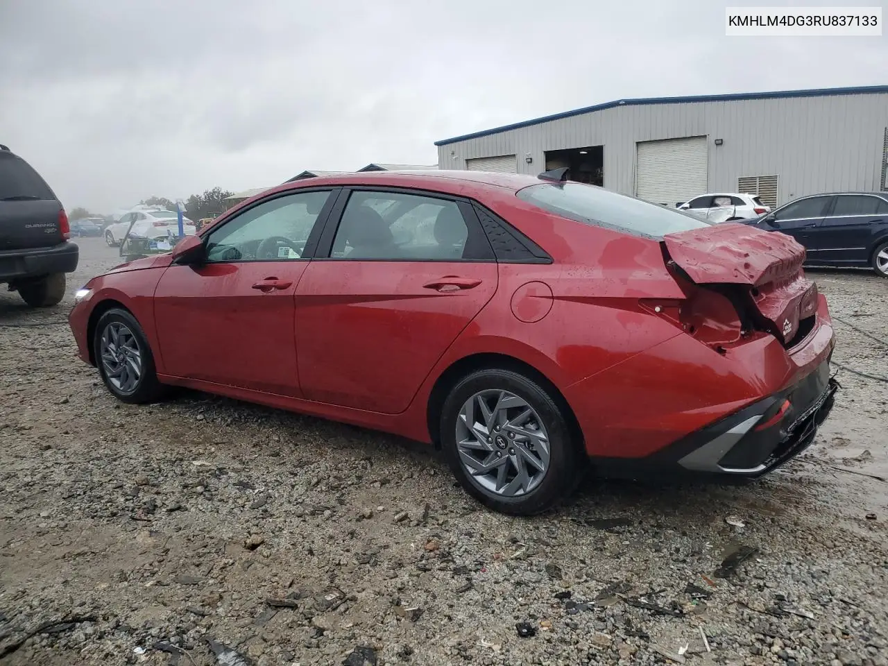 KMHLM4DG3RU837133 2024 Hyundai Elantra Sel
