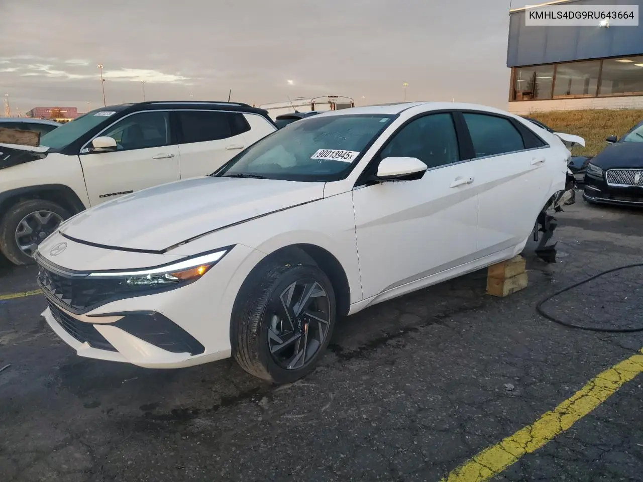 KMHLS4DG9RU643664 2024 Hyundai Elantra Sel