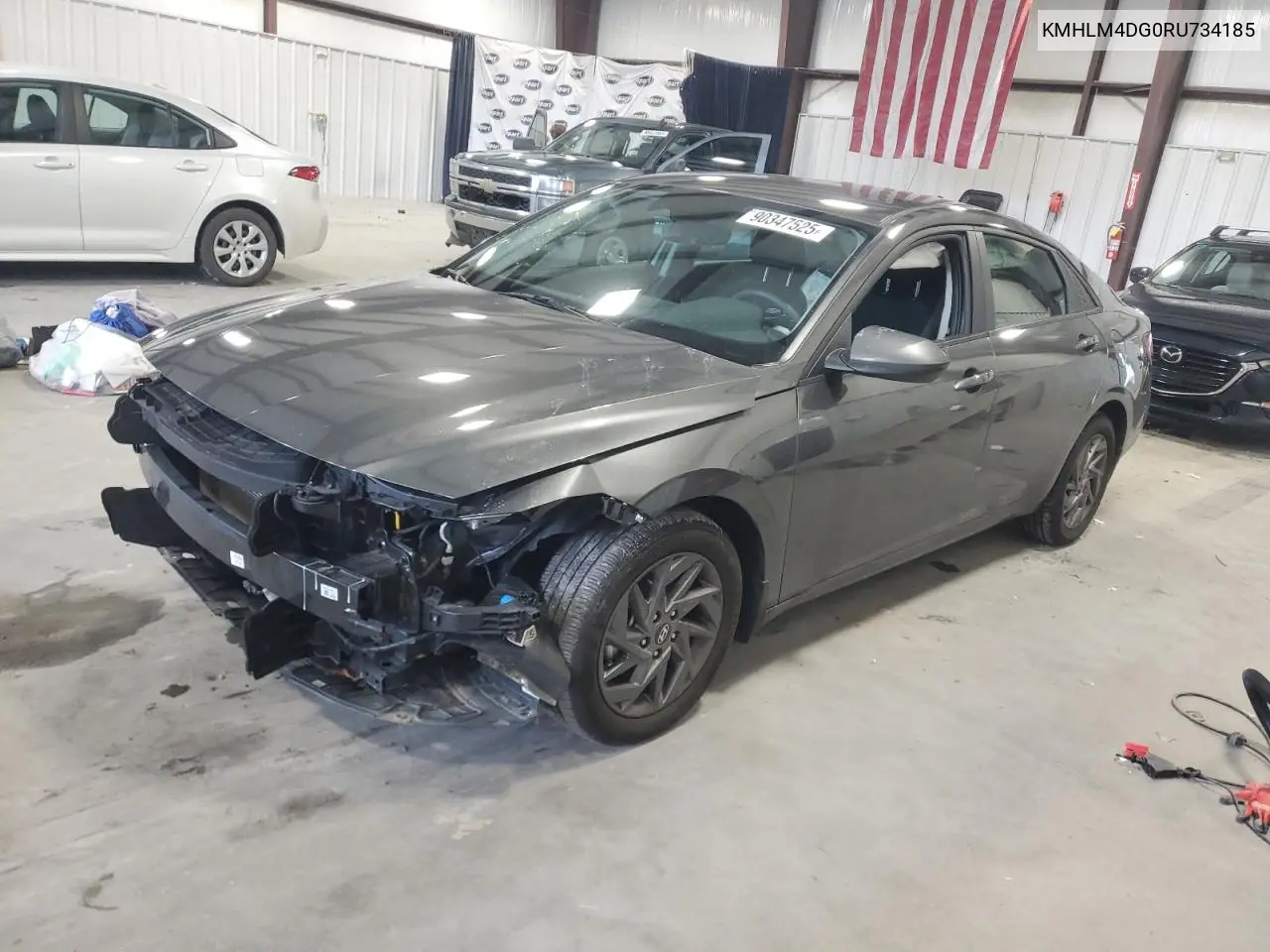 KMHLM4DG0RU734185 2024 Hyundai Elantra Sel