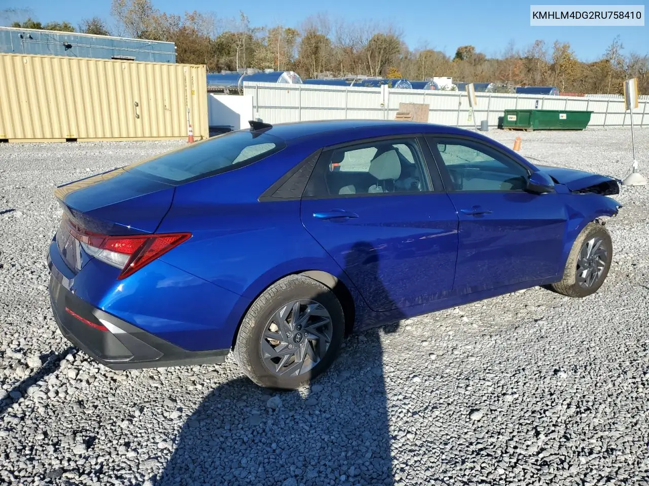KMHLM4DG2RU758410 2024 Hyundai Elantra Sel