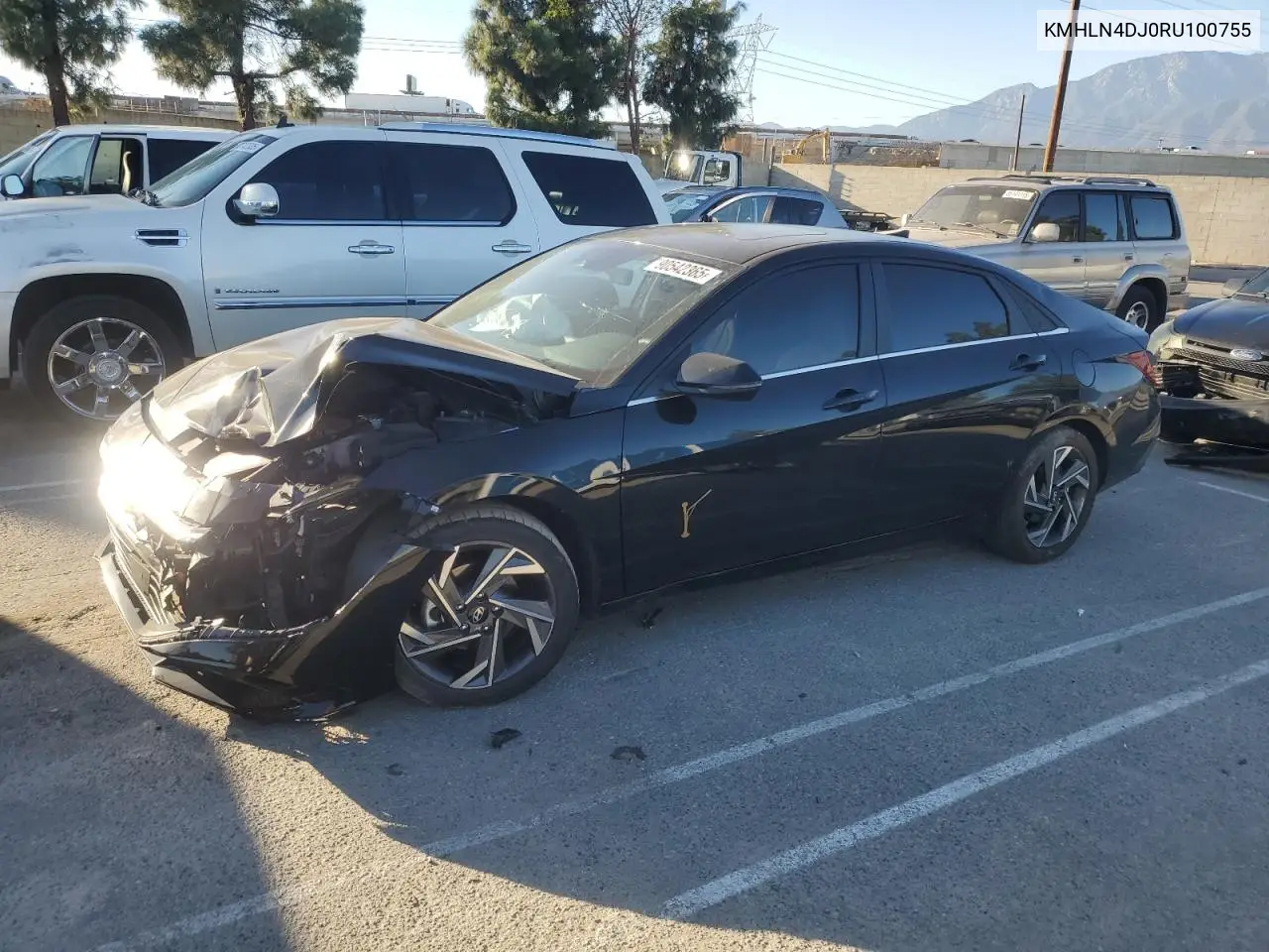 KMHLN4DJ0RU100755 2024 Hyundai Elantra Limited