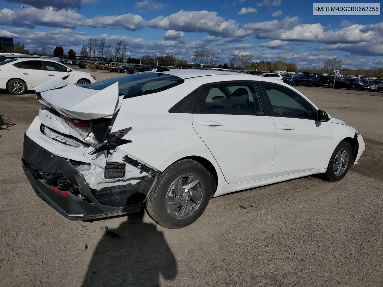 KMHLM4DG0RU662355 2024 Hyundai Elantra Sel