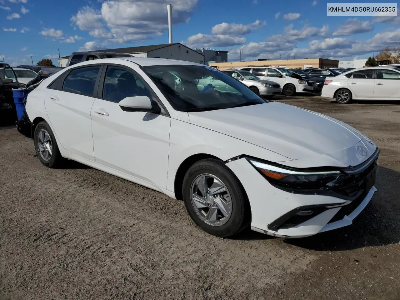 KMHLM4DG0RU662355 2024 Hyundai Elantra Sel