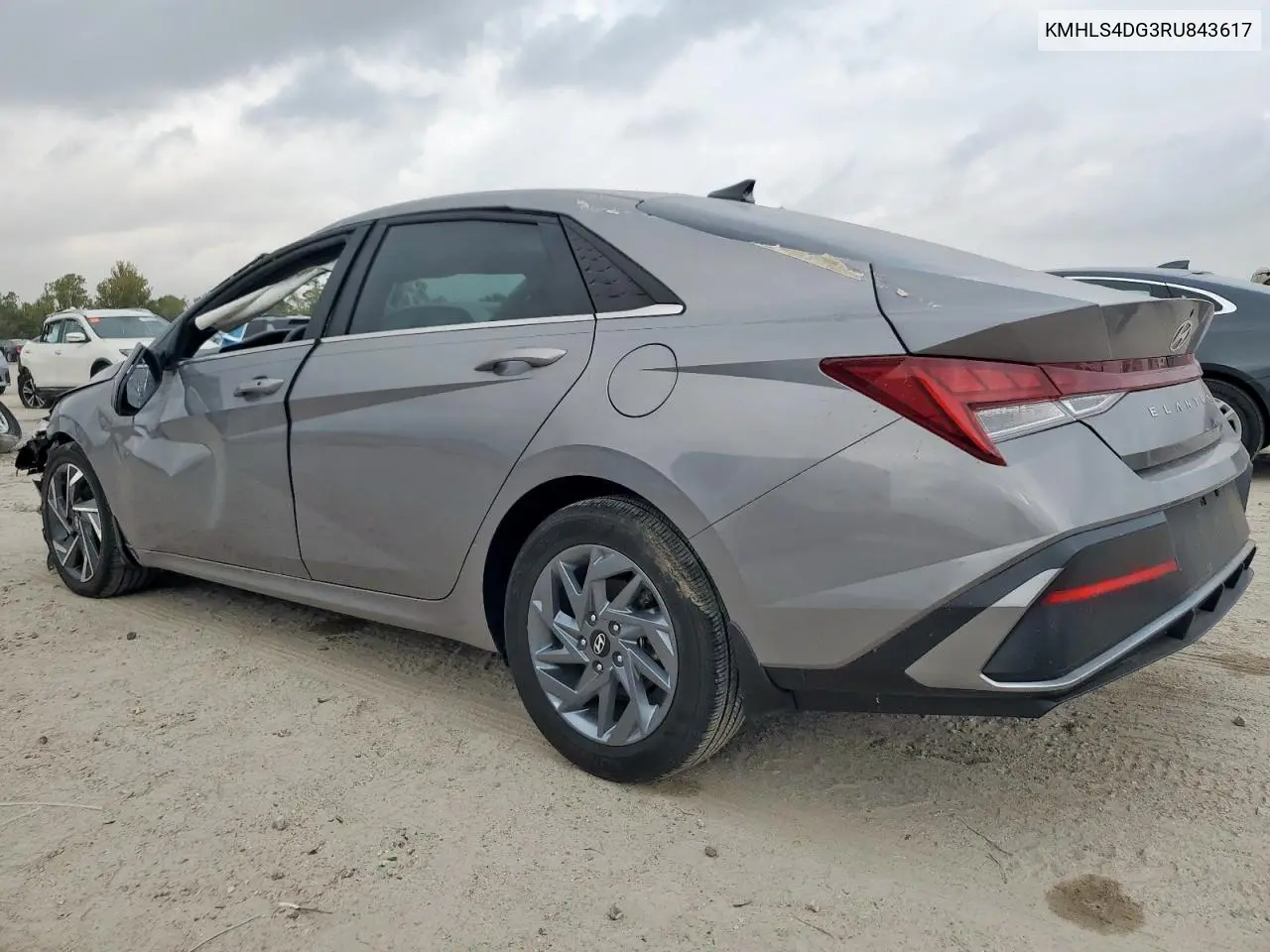 KMHLS4DG3RU843617 2024 Hyundai Elantra Sel