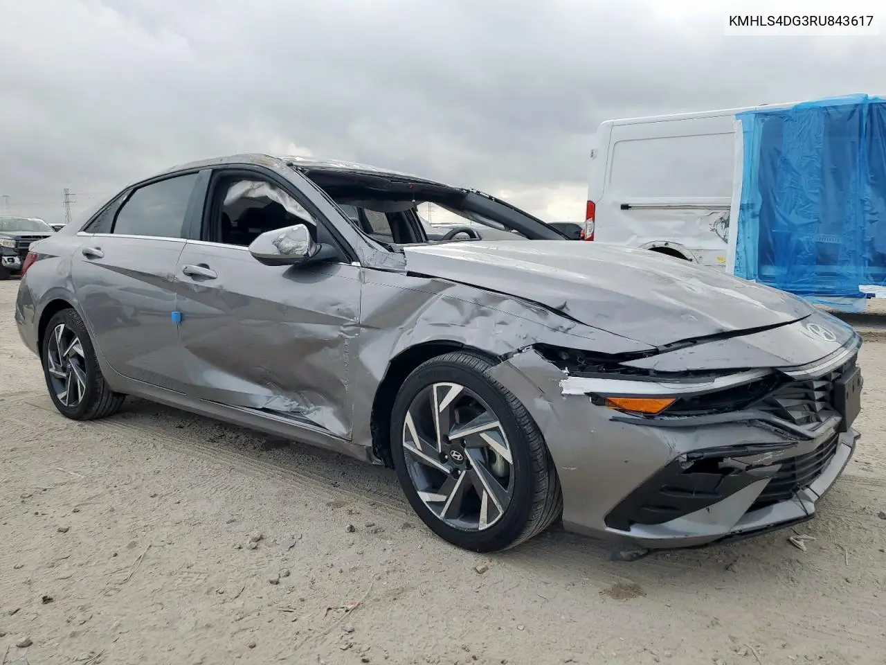 KMHLS4DG3RU843617 2024 Hyundai Elantra Sel