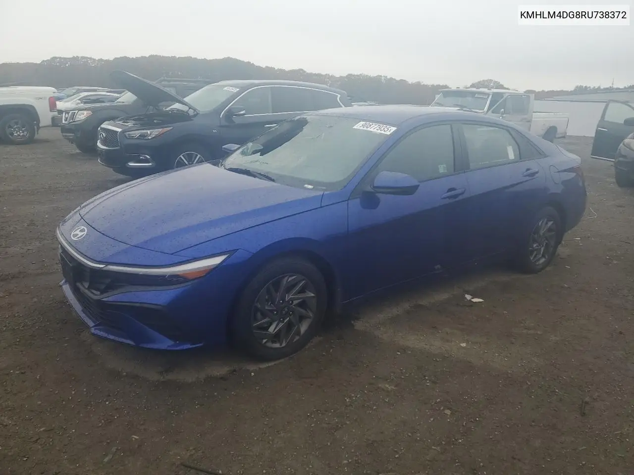 KMHLM4DG8RU738372 2024 Hyundai Elantra Sel