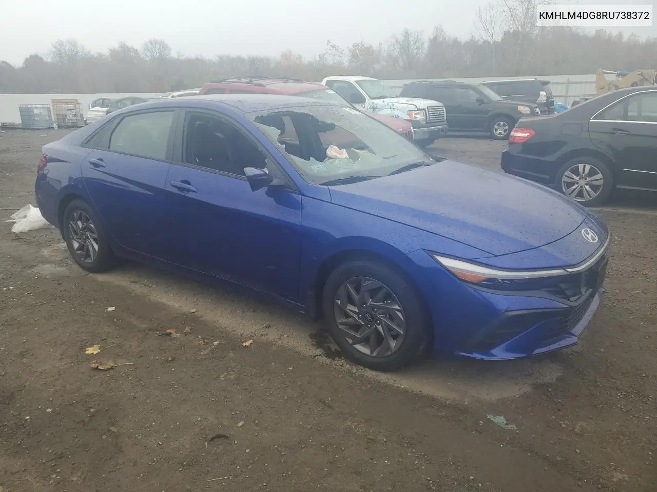 KMHLM4DG8RU738372 2024 Hyundai Elantra Sel