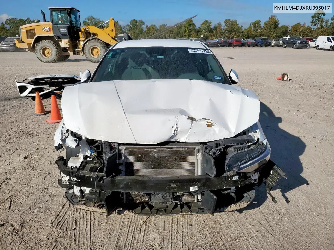 KMHLM4DJXRU095017 2024 Hyundai Elantra Blue