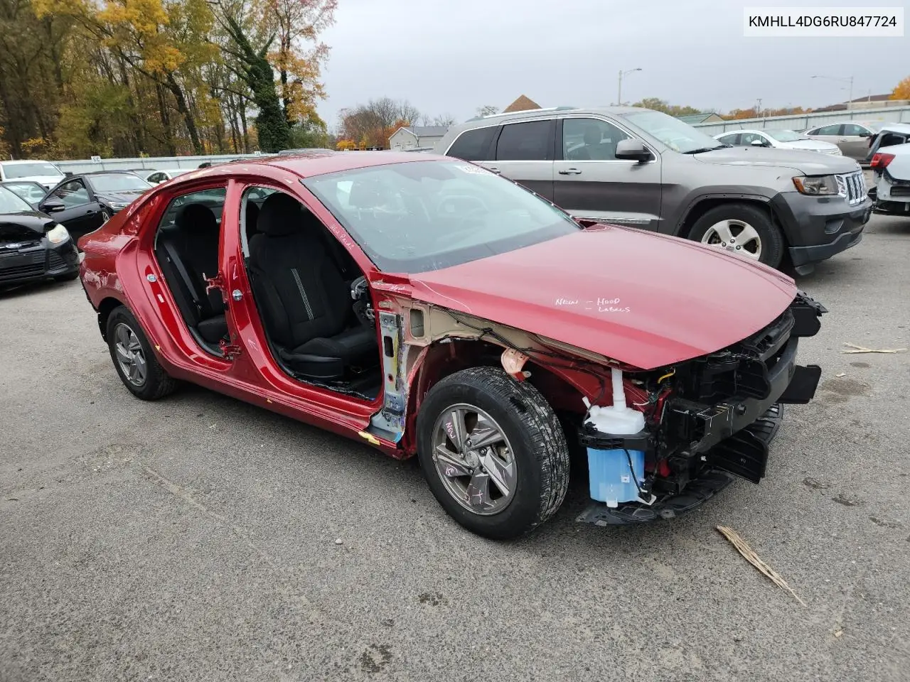 KMHLL4DG6RU847724 2024 Hyundai Elantra Se