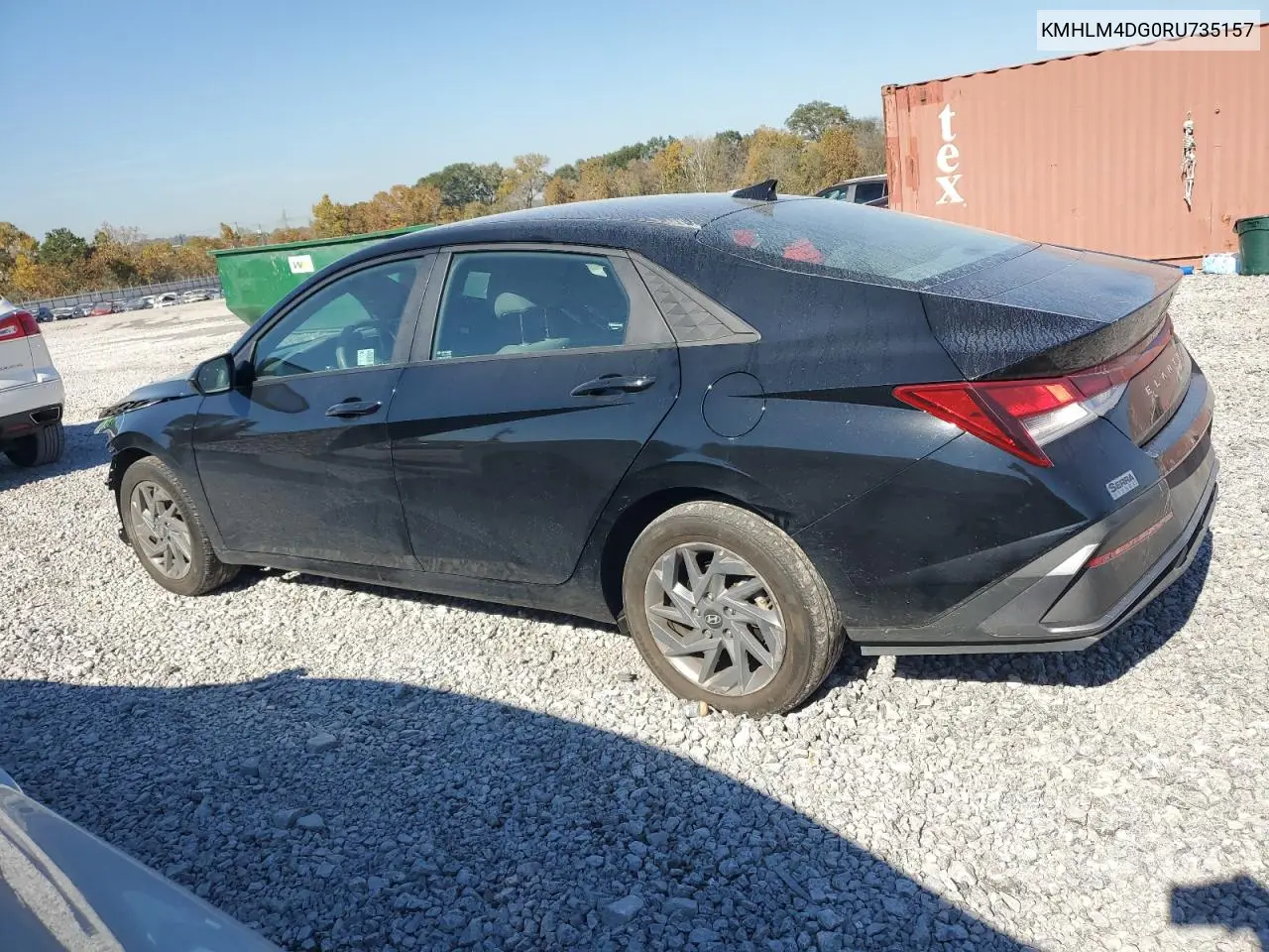 KMHLM4DG0RU735157 2024 Hyundai Elantra Sel