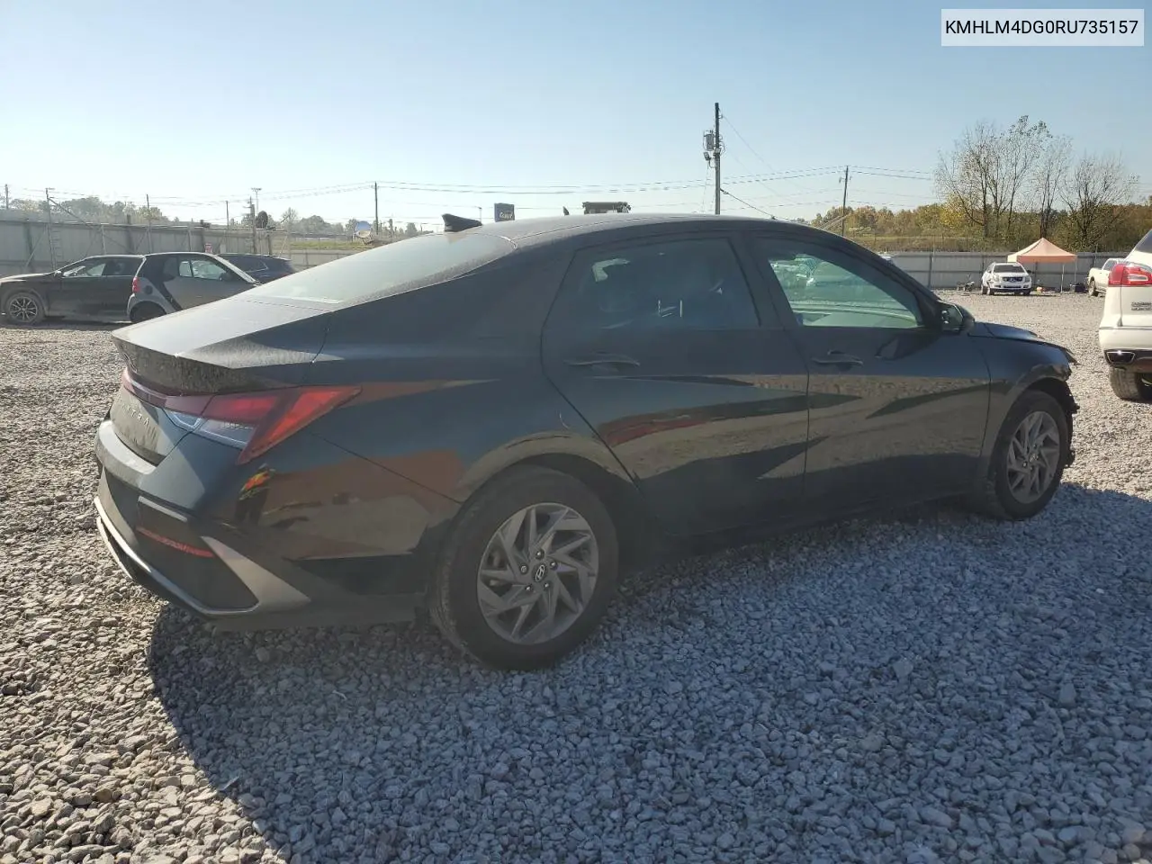 KMHLM4DG0RU735157 2024 Hyundai Elantra Sel