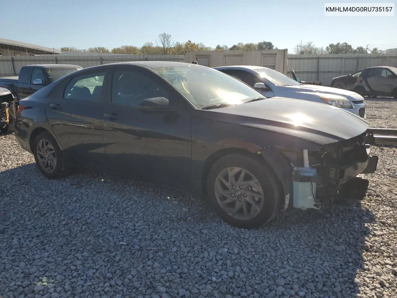KMHLM4DG0RU735157 2024 Hyundai Elantra Sel