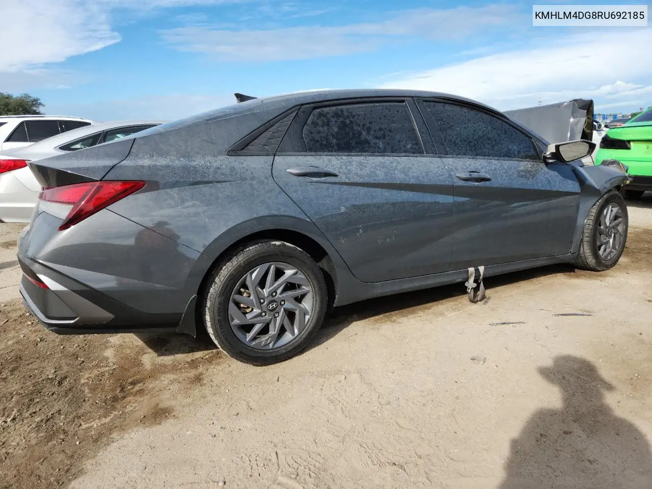 KMHLM4DG8RU692185 2024 Hyundai Elantra Sel