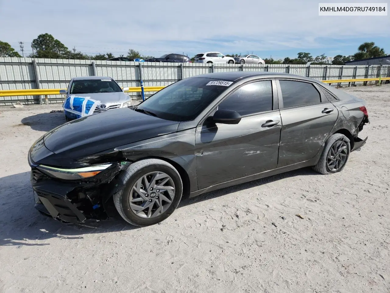KMHLM4DG7RU749184 2024 Hyundai Elantra Sel