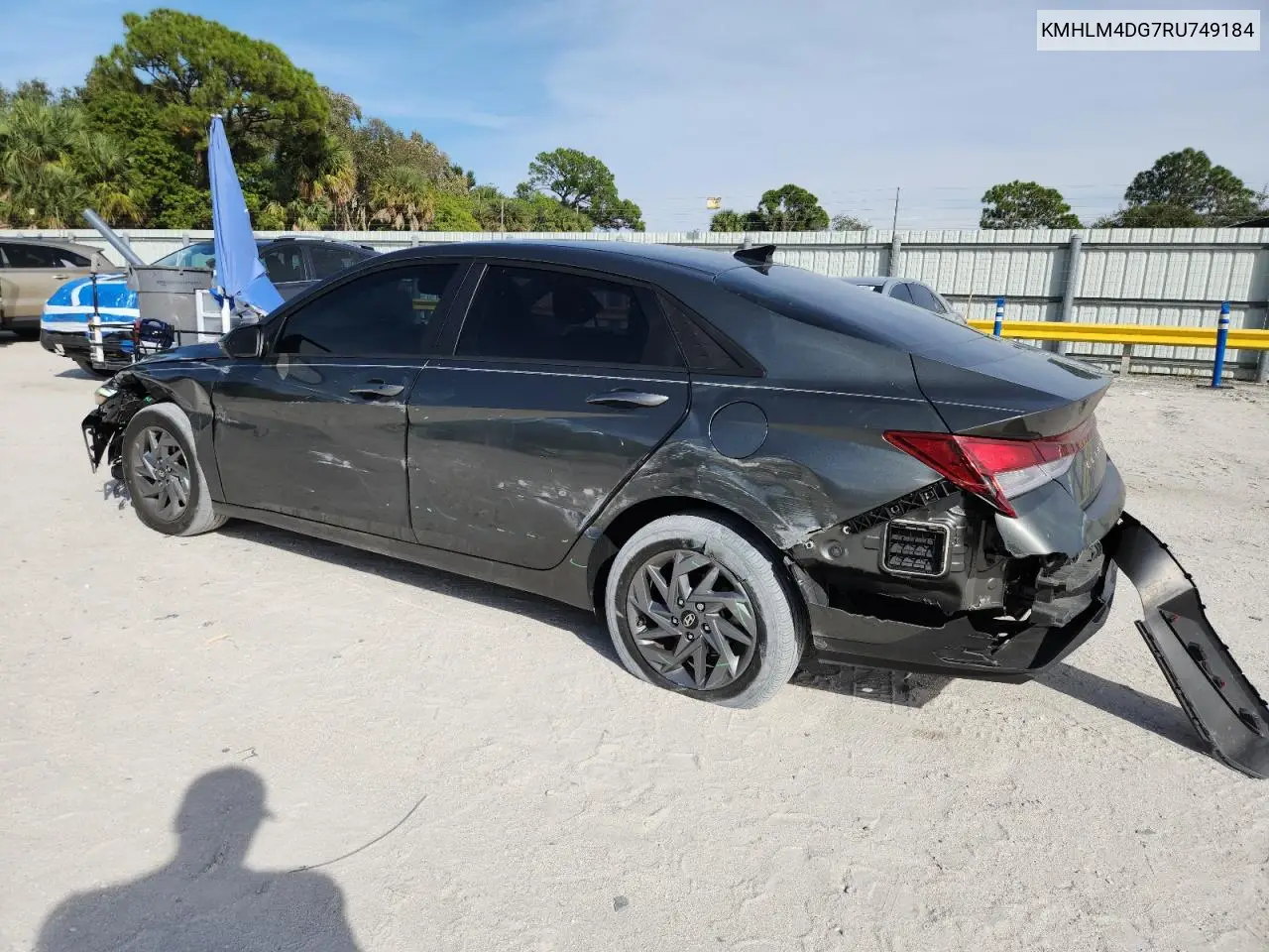 KMHLM4DG7RU749184 2024 Hyundai Elantra Sel