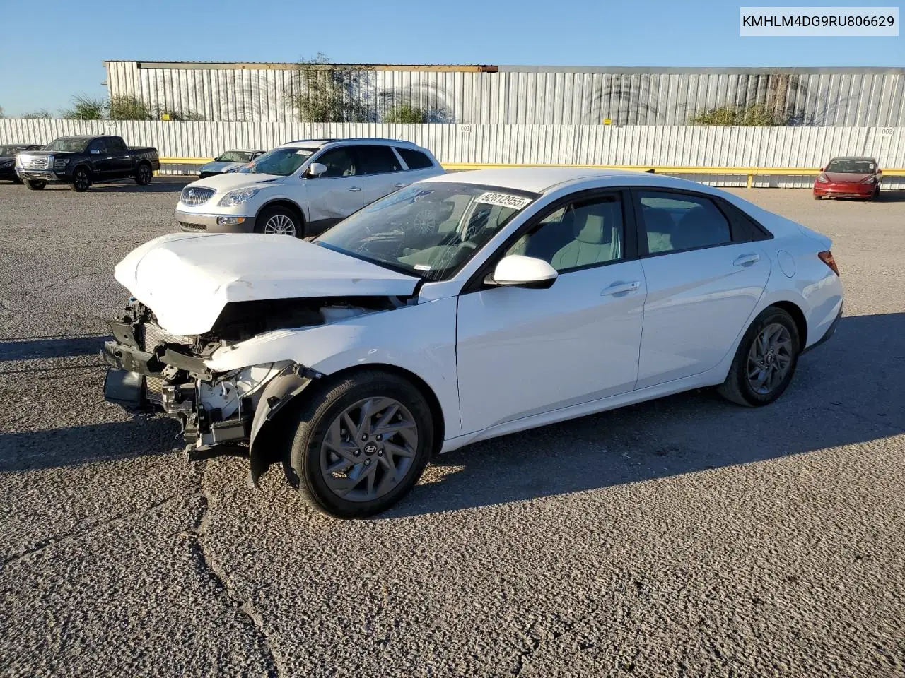 KMHLM4DG9RU806629 2024 Hyundai Elantra Sel