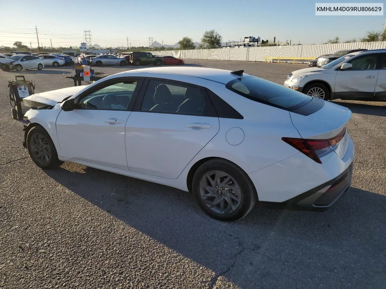 KMHLM4DG9RU806629 2024 Hyundai Elantra Sel
