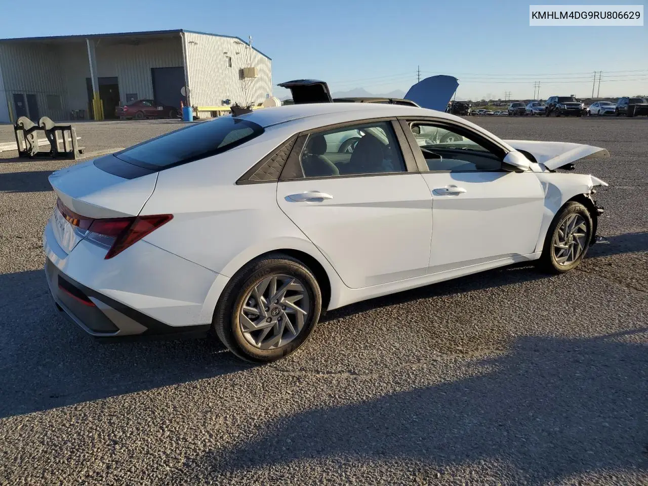 KMHLM4DG9RU806629 2024 Hyundai Elantra Sel