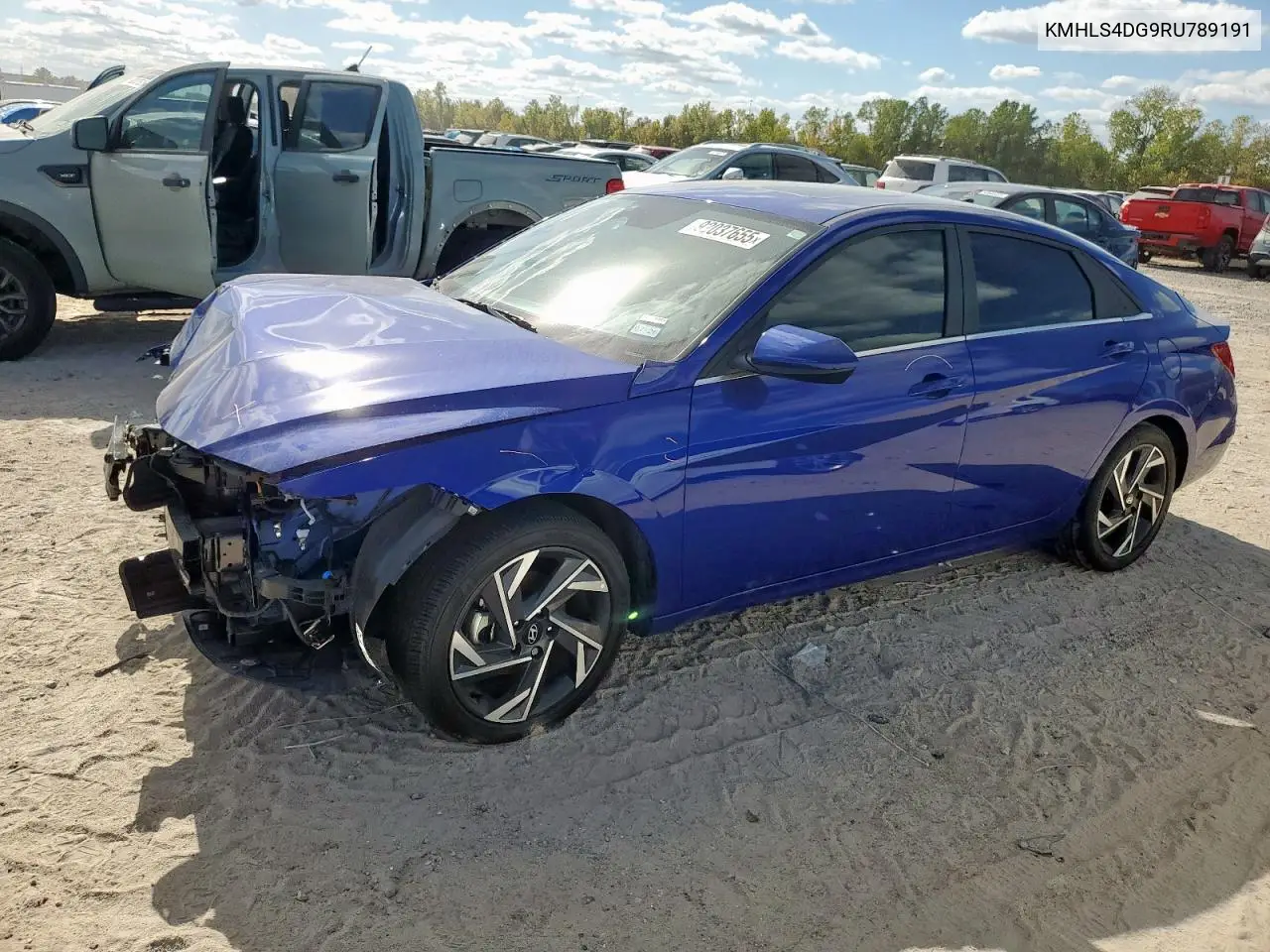 KMHLS4DG9RU789191 2024 Hyundai Elantra Sel