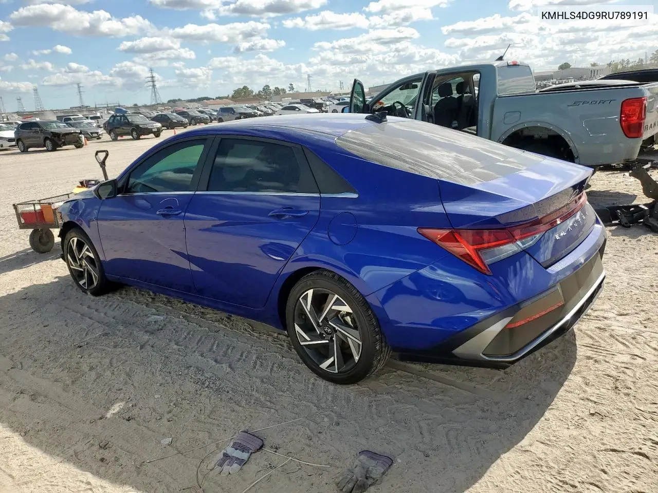 KMHLS4DG9RU789191 2024 Hyundai Elantra Sel