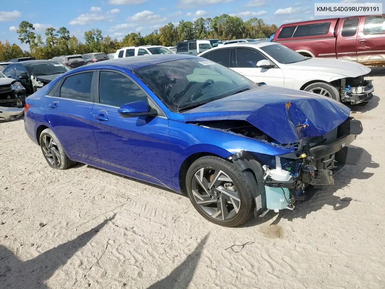 KMHLS4DG9RU789191 2024 Hyundai Elantra Sel
