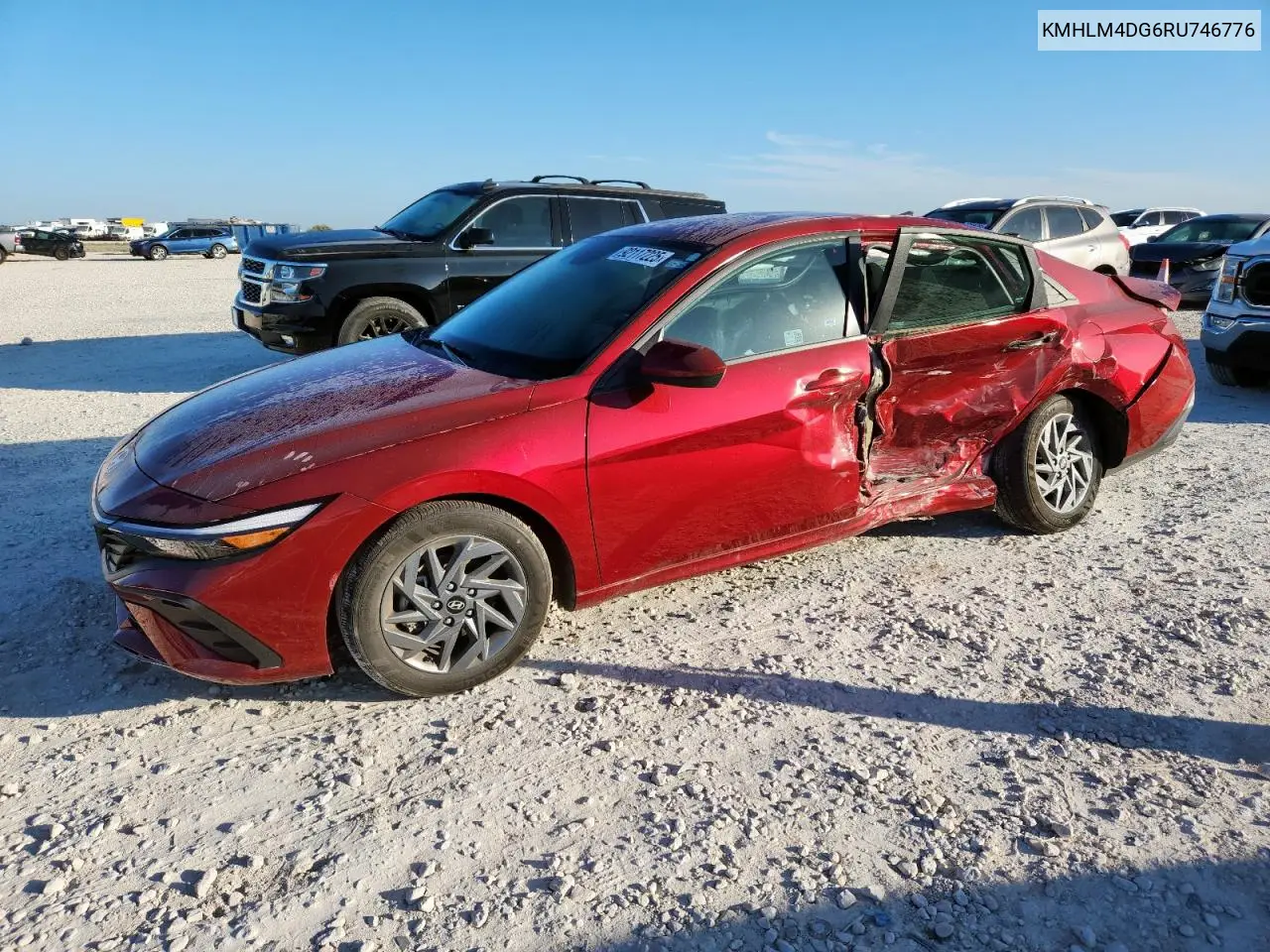 KMHLM4DG6RU746776 2024 Hyundai Elantra Sel